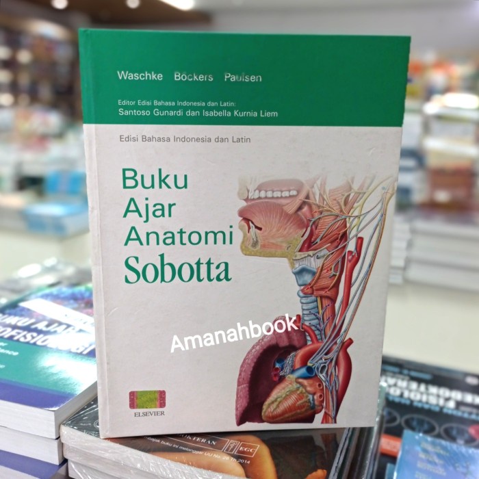 Must Have Buku Ajar Anatomi Sobotta Indonesia Waschke Ori Termurah