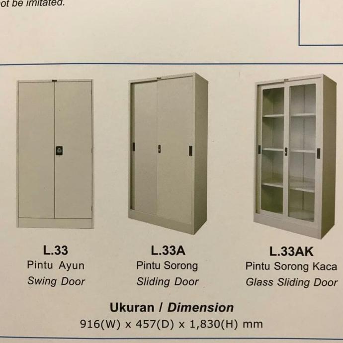 

Lemari Besi LION L 33 AK | Lemari File | Lemari Arsip