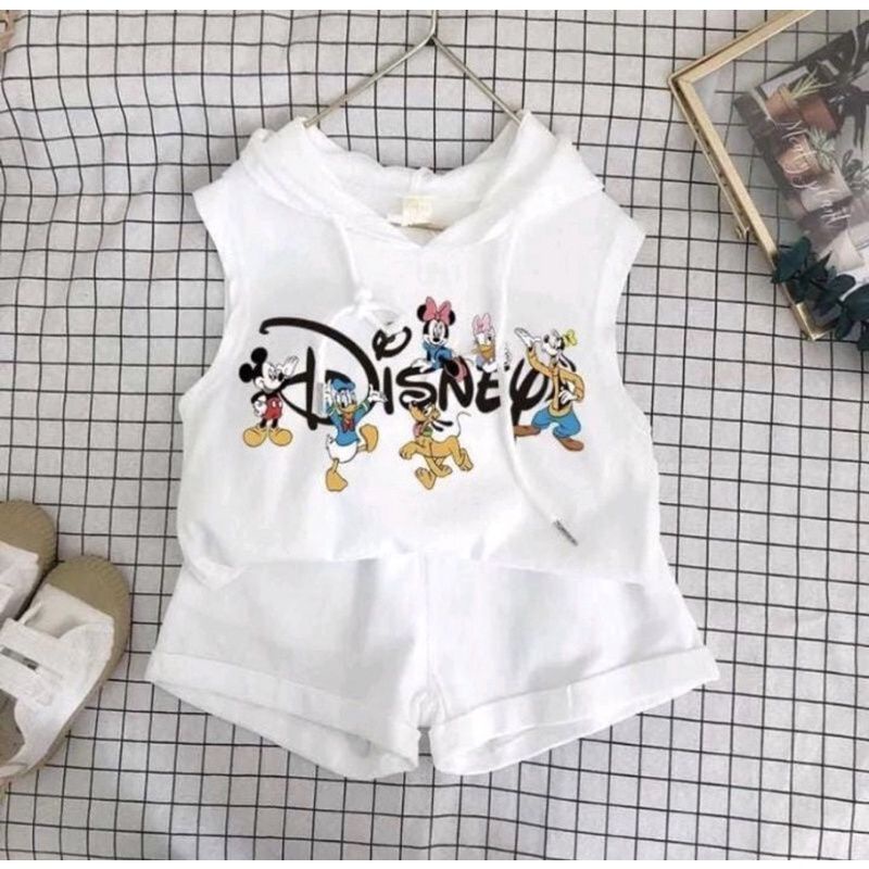 HOODIE ANAK BAJU ANAK PEREMPUAN 1-6;TAHUN SETELAN ANAK PEREMPUAN DISNEY PAKAIAN ANAK PEREMPUAN