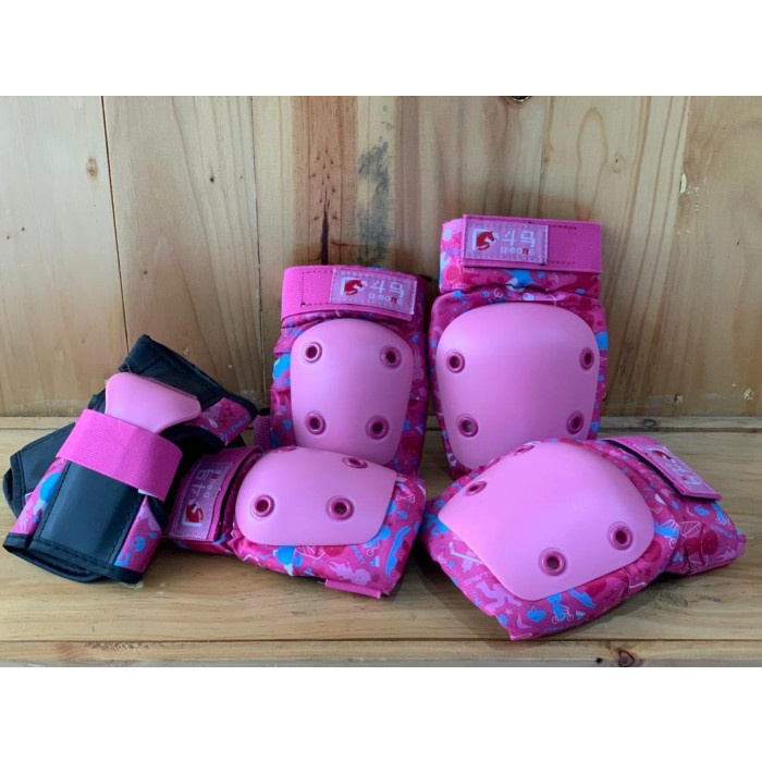 Terlaris Deker Sepatu Roda Anak Dmore Pink