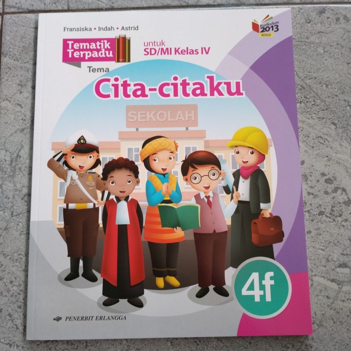 Diskon Spesial Buku Tematik Erlangga Kelas 4F Terbaru