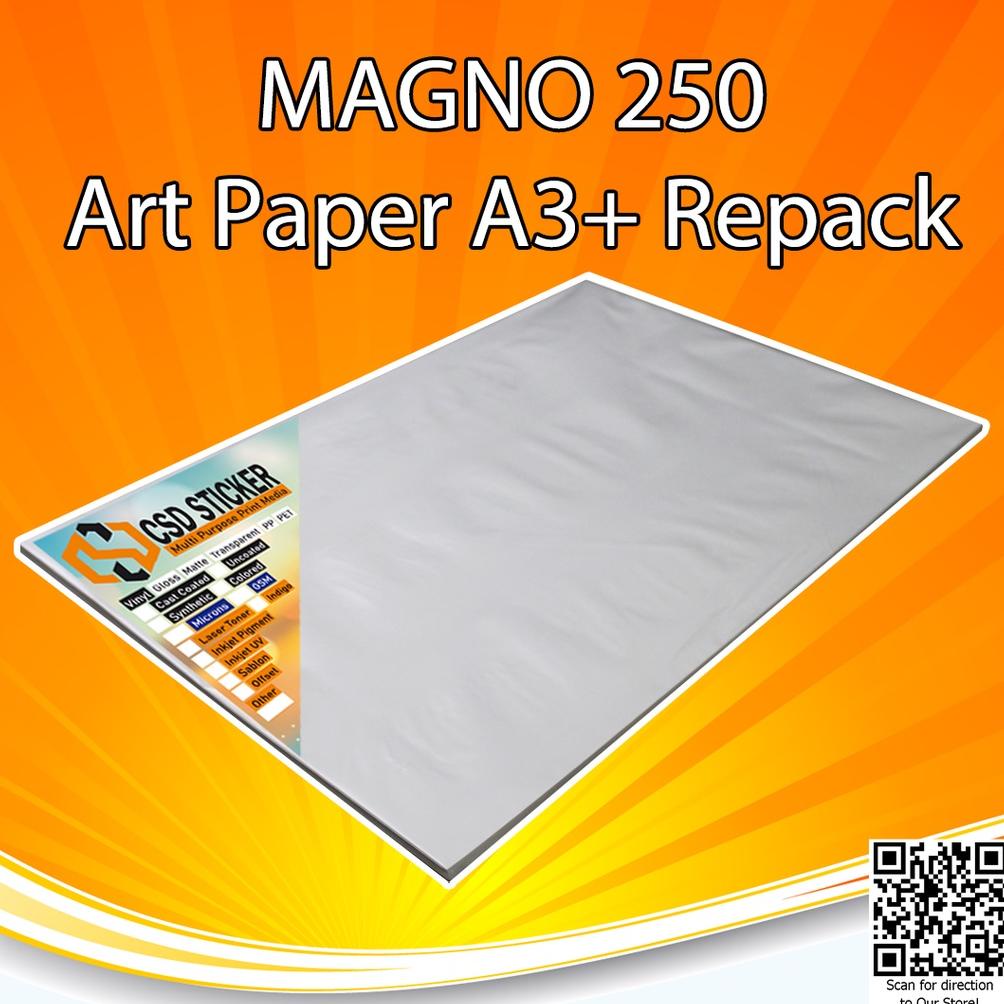 

Diskon Habis Magno Gloss Kertas Art Paper Carton Cts 250 Gsm A3+ 50 Lembar Repack