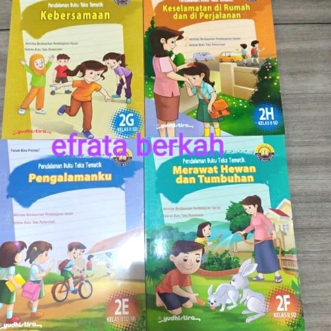 Flash Sale Pbt Tematik Kelas 2 Semester 2 K13 Yudistira 4 Buku Terbaru