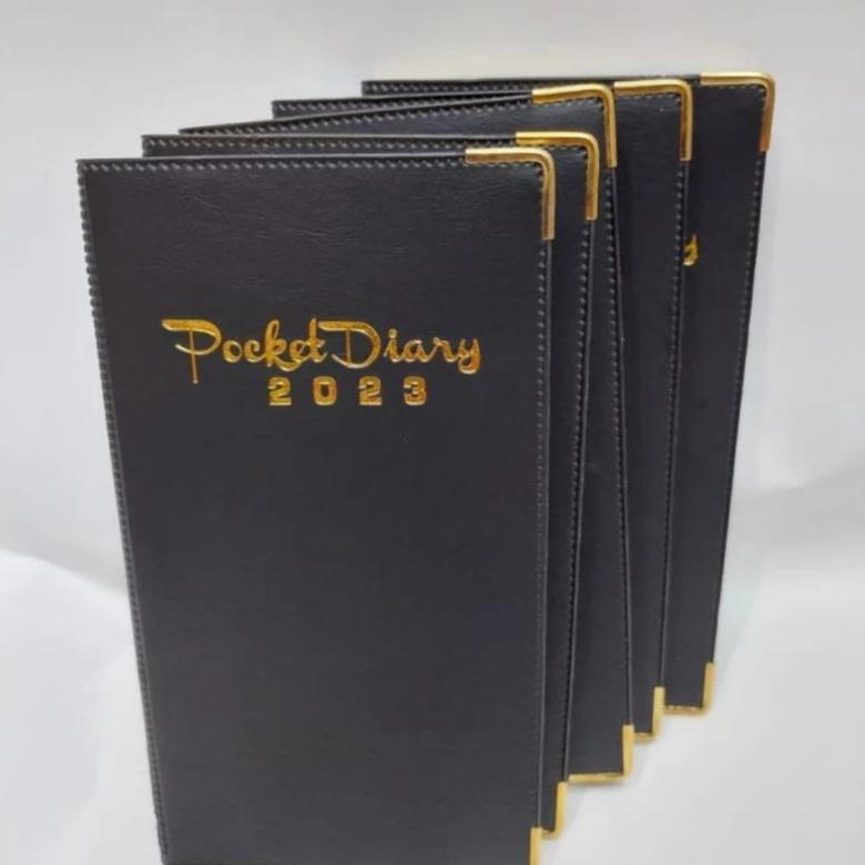 

Viral Buku Agenda Planner Pocket Diary 2023 - Foil Emas - Premium Kertas Cream