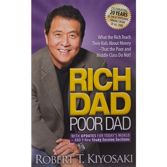 Promo Buku Import Rich Dad Poor Dad By Robert T. Kiyosaki (English) Terlaris