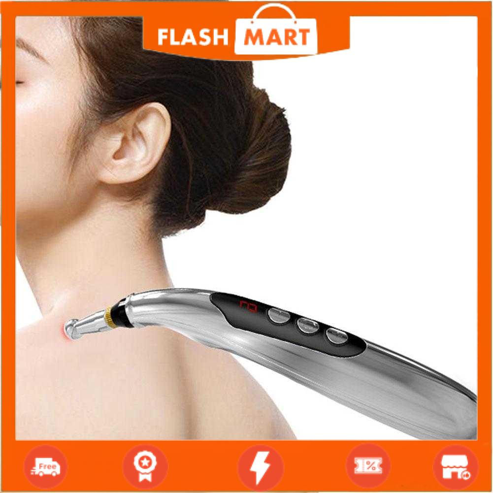 FLASHMART Alat Akupuntur Magnetic Therapy Pen Massager 9 Gears - W-912R