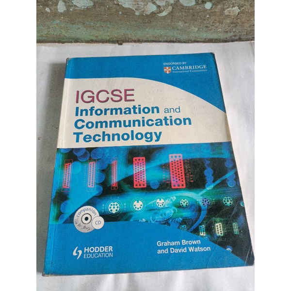 original IGCSE INFORMATION AND COMMUNICATION TECHNOLOGY