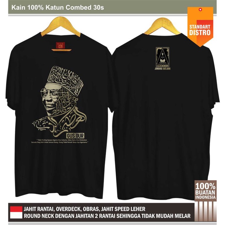 Kaos Gus Dur | Kaos Gus Dur Original | Kaos Gus Dur Hitam