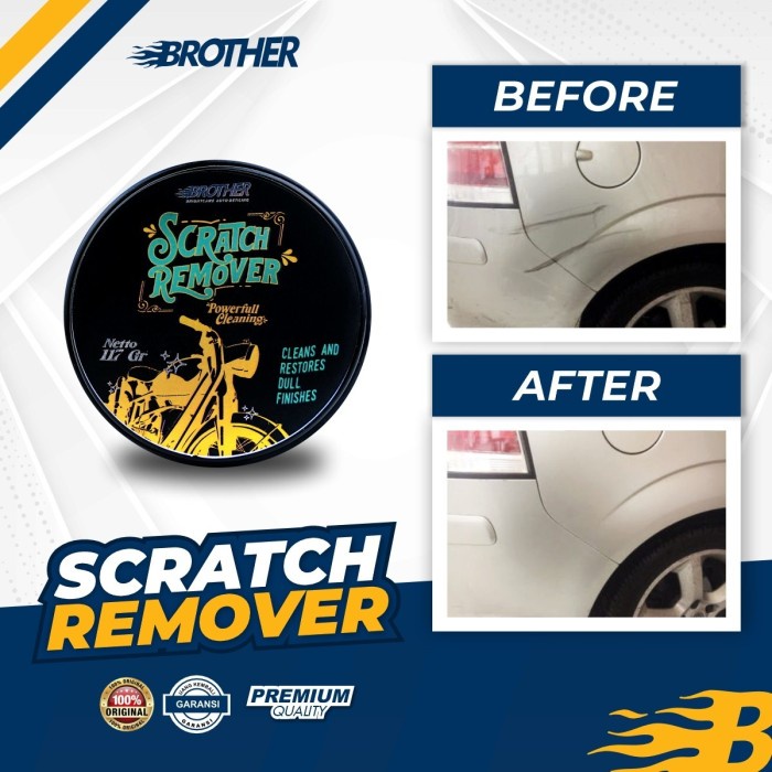 Brother Scratch Remover Penghilang Baret Halus pada Kendaraan