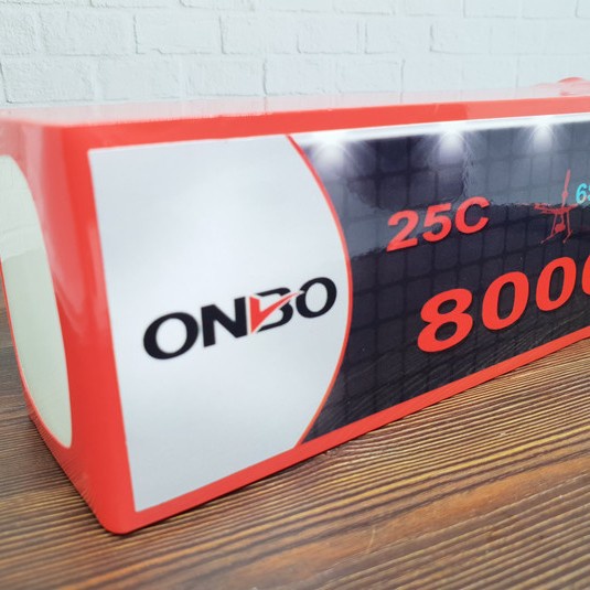 Lipo battery 6s 22.2v 8000mah 25c Onbo Power