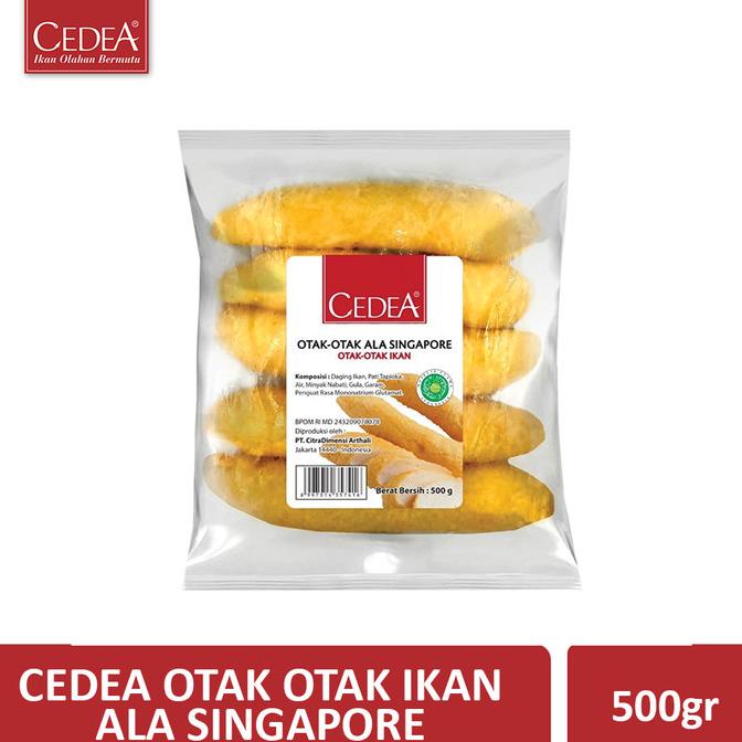 

CEDEA Otak - Otak Singapore [500gr]