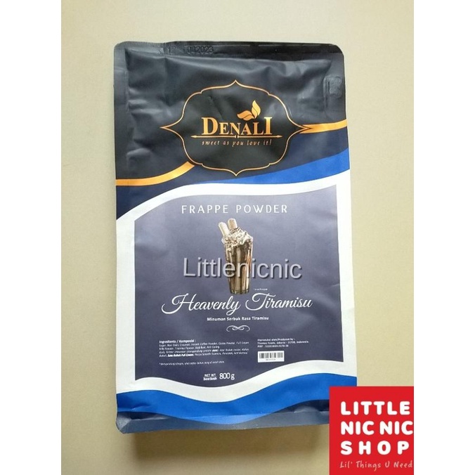 

Bubuk minuman Denali Heavenly Tiramisu Powder lge03