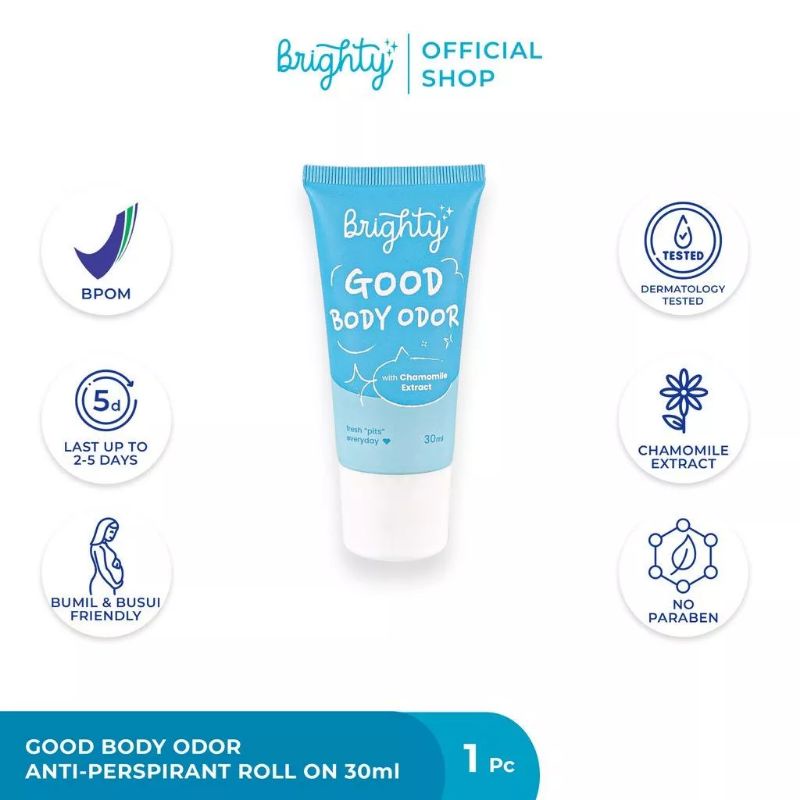 BRIGHTY Good Body Odor With Chamomile Extract