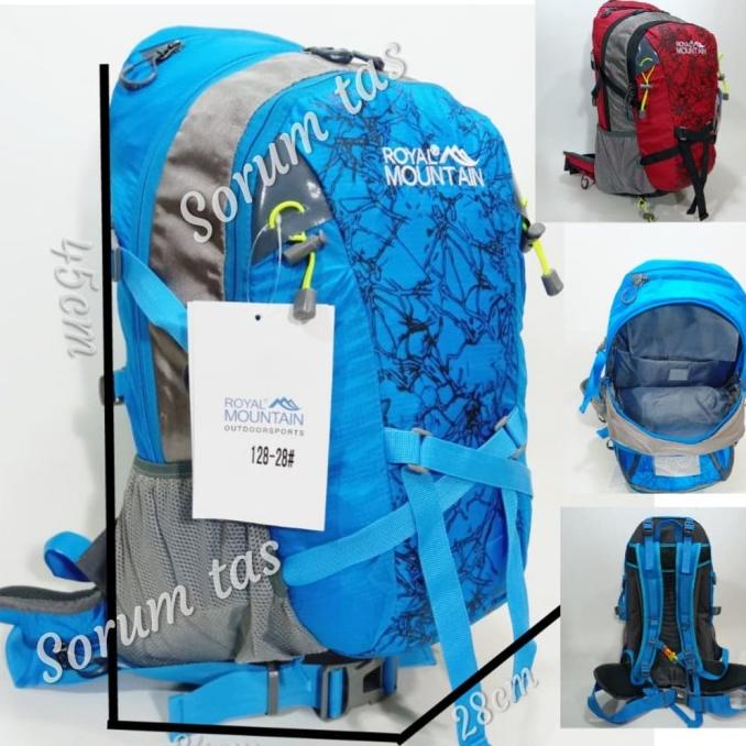 tas backpack ransel sekolah gunung royal mountain 38L