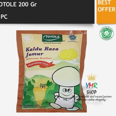 

COD✅⭐Totole Kaldu Bumbu Jamur Granulated Mushroom Bouilon 200Gr Halal Vegan Vegetarian