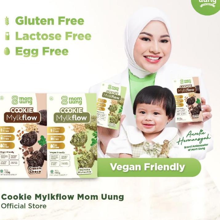 

Discount✔️⭐MOM UUNG COOKIE ASI BOOSTER MYLKFLOW CLASSIC CHOCO/ COOKIE MATCHA PISTACHIO/ KUKIS PELANCAR ASI/ VEGAN FRIENDLY