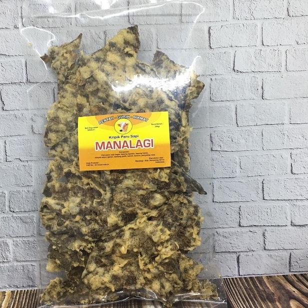 

Termurah✔️✔️Keripik Paru Sapi Merk Manalagi Khas Semarang