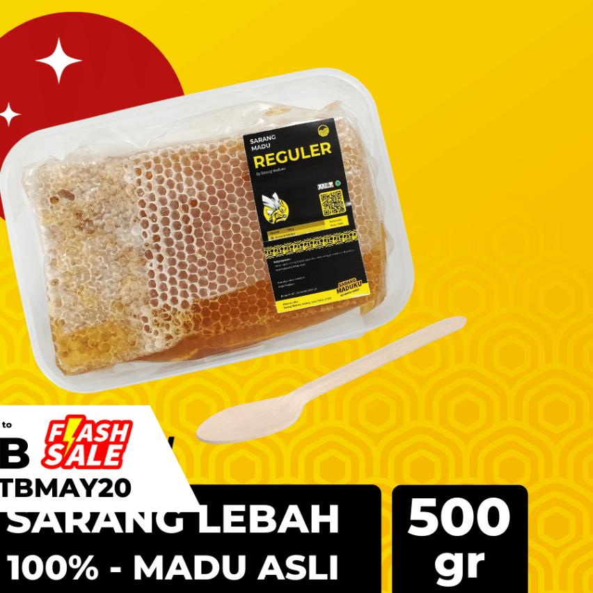 

Termurah | HJ6 | Sarang Maduku - Madu Sarang Asli 100% Raw Honey 500gr