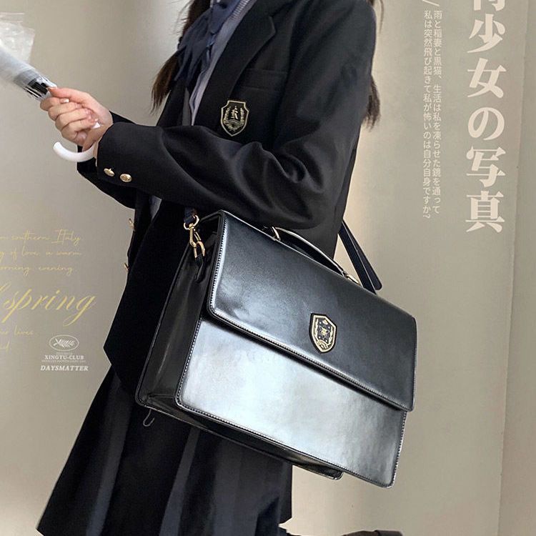 ❡Sera  Brain Pain Original [Kasuga Nara] Tas seragam jk Jepang oblique cross portable dk college school supply backpack