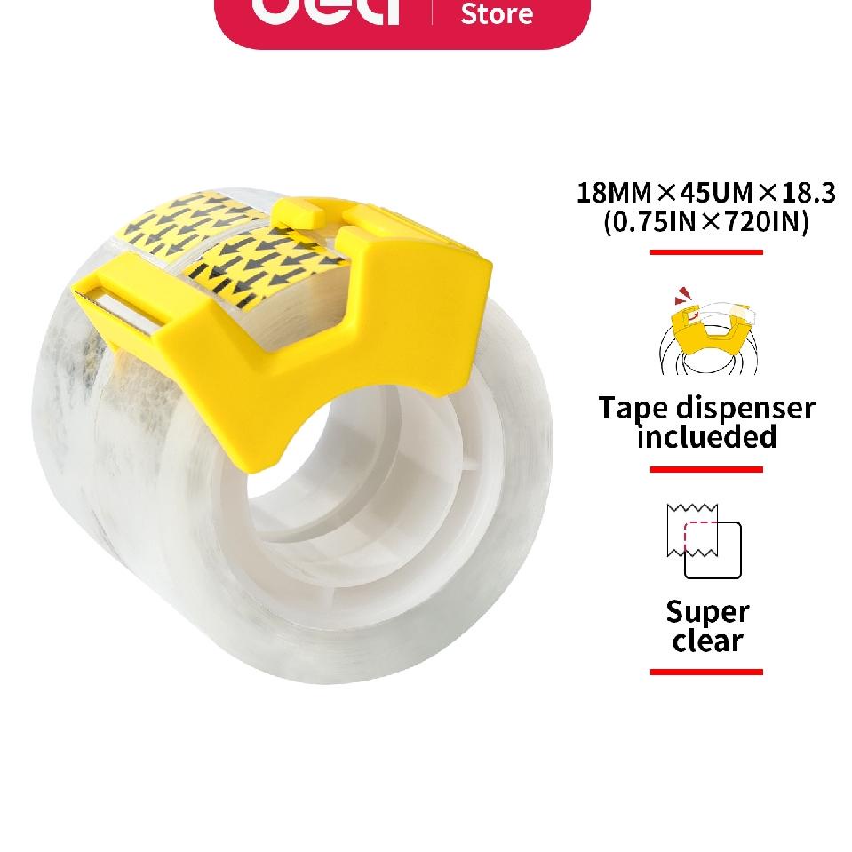 

Terlarizzz Deli selotip transparan mudah diteruskan 18mm * 20y * 45um putih EA30701 732⚝