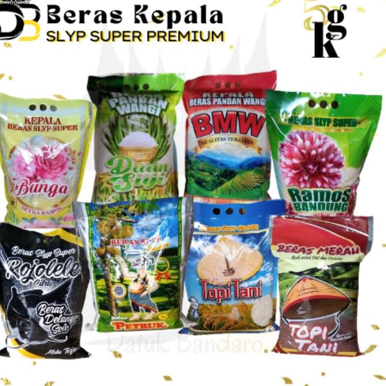 

Big Sale.. BERAS PANDAN WANGI BMW 5 KG DAUN SUJI ROJOLELE BUNGA RAMOS PETRUK TOPI TANI BERAS MERAH 5KG PREMIUM 0VR