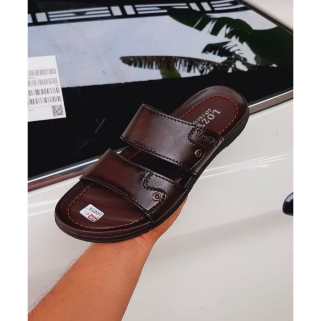 sandal kulit armod sandal pria