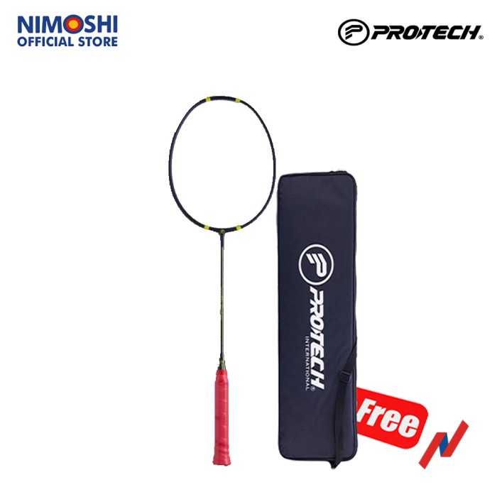 Tx0398 Protech Raket Bton Maxilite Master + Gratis Tas Rectangle 1-Zip