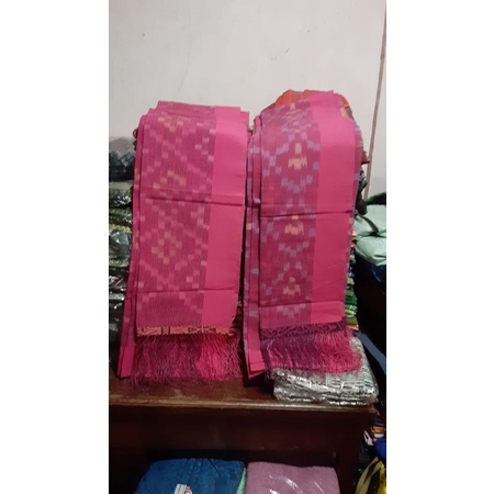 SONGKET ULOS HARUNGGUAN PINK PANTA TENUN TANGAN TARUTUNG MAULANA TENUN TANGAN TARUTUNG PINK ETNIK BA