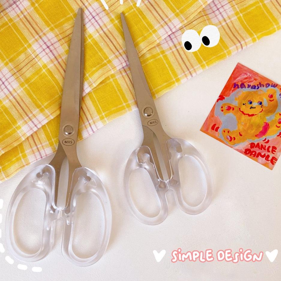 

Buruan Serbu Gunting Kertas Transparan Aesthetic Scissors 702❧