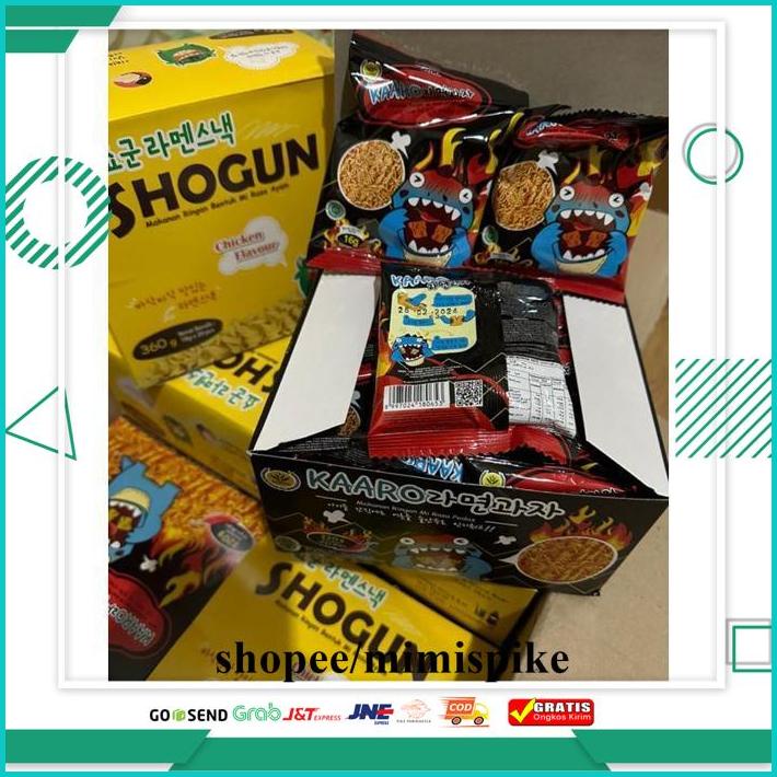 

MIE SHOGUN SNACK MIE KREMES KOREA KAARO CHICKEN SNACK RAMEN MIE INSTANT KOREA /SHOGUN KAARO MIE SHOGUN KOREA /MIEE KAARO SPICY /MIE KREMES SHOGUN / SNACK MIE KREMES KOREA SHOGUN 1 BOX 20 BUNGKUS KAARO SNACK / CEMILAN SNACK MIE KREMES BEST PRODUK