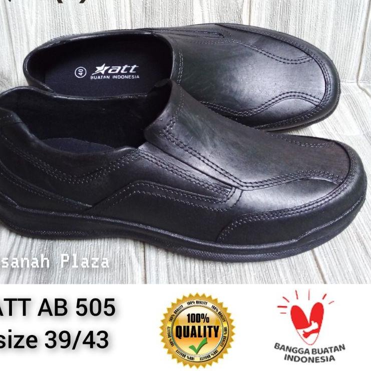 Super Oke CodeF0r5Q Sepatu Karet Pria ATT AB505/ Sepatu Pantofel Karet ATT AB 505/Sepatu Karet Pria 