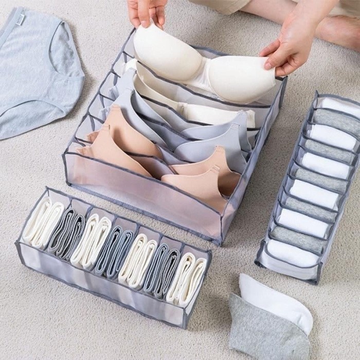 FMFIT BOBOOX Kotak Penyimpanan Storage Box Organizer Baju Tempat 6 7 Sekat