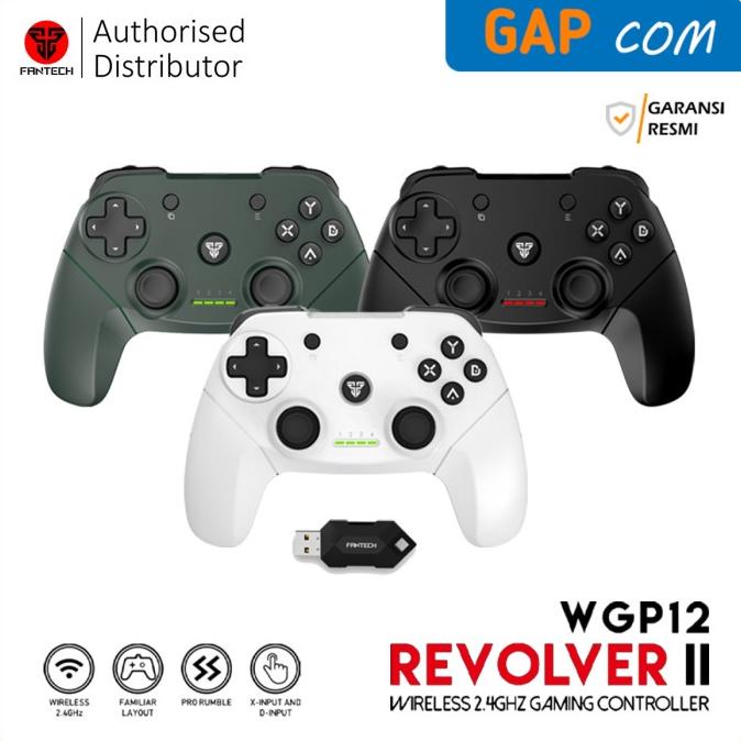 Joystick/Gamepad/Stik PC/Komputer Wireless Fantech WGP12 Revolver II