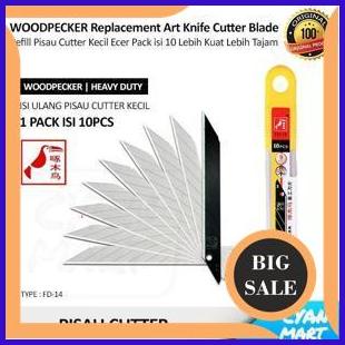 

Isi Pisau Cutter Woodpecker Art Knife Heavy Duty Refill Cutter Knife