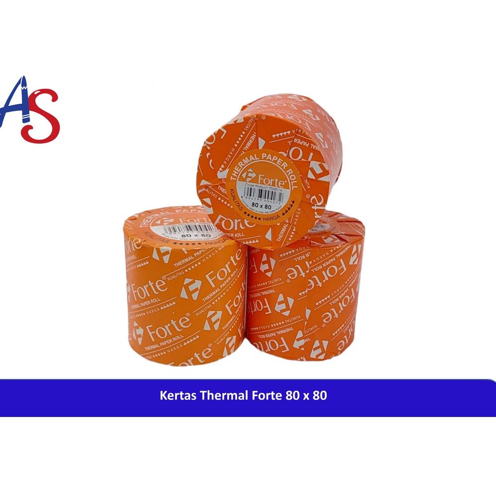 

Terdepan Kertas Kasir/Parkir Roll, Kertas Thermal Roll 80x80 - Forte