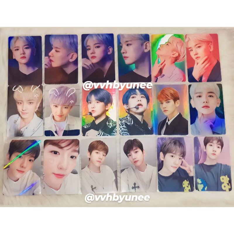 Official Photocard EXO Xiumin Suho Baekhyun Chanyeol Chen Sehun  album ,non album, nacific,NR , Tirt