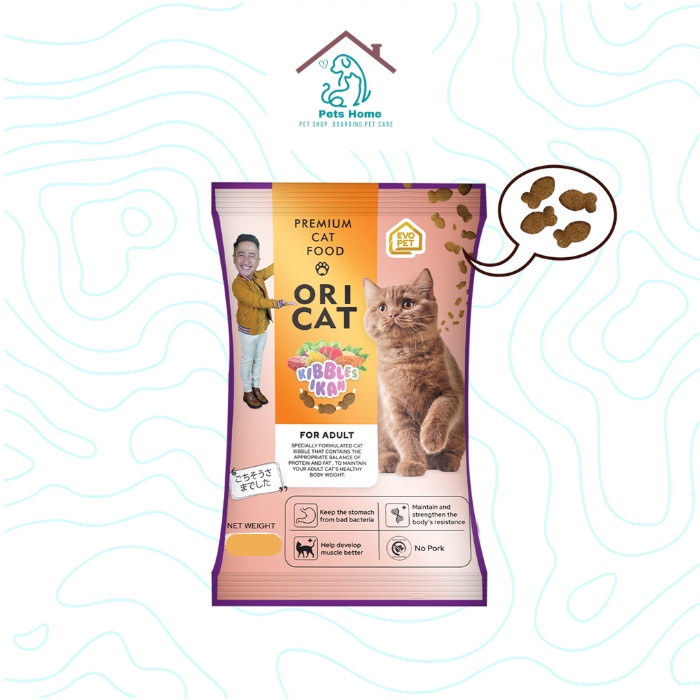 ORI CAT FOOD IKAN 20KG - CAT FOOD