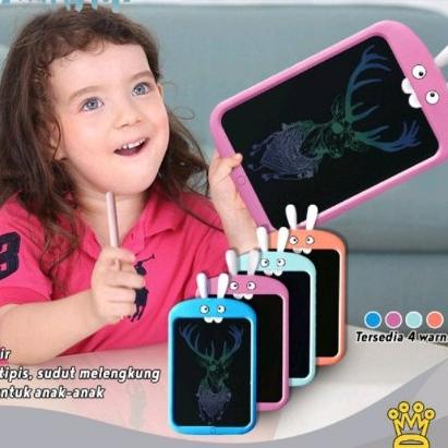 

Flash Sale4.4 VICMALL - LCD Drawing Writing Tablet 8.5 Inch Mainan Papan Tulis Hapus Board Digital Pad Edukasi Pen Gambar 519♟