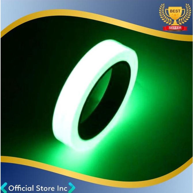 

Lakban Glow In The Dark Luminous Adhesive Tape 1.5 Cm X 10 M