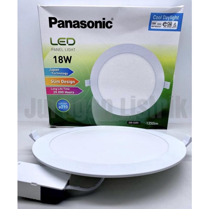 LED DOWNLIGHT PANEL 18W 18 W 18Watt 18 WATT PANASONIC BULAT