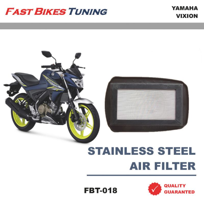 FILTER UDARA YAMAHA VIXION OLD - FILTER UDARA STAINLESS - SARINGAN UDARA VIXION OLD - FILTER UDARA -