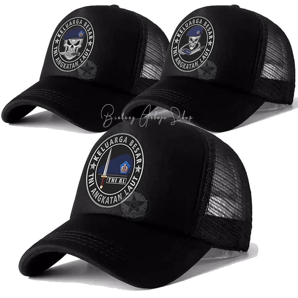 Topi Baret Keluarga Besar TNI-AL Limited Edition Silver