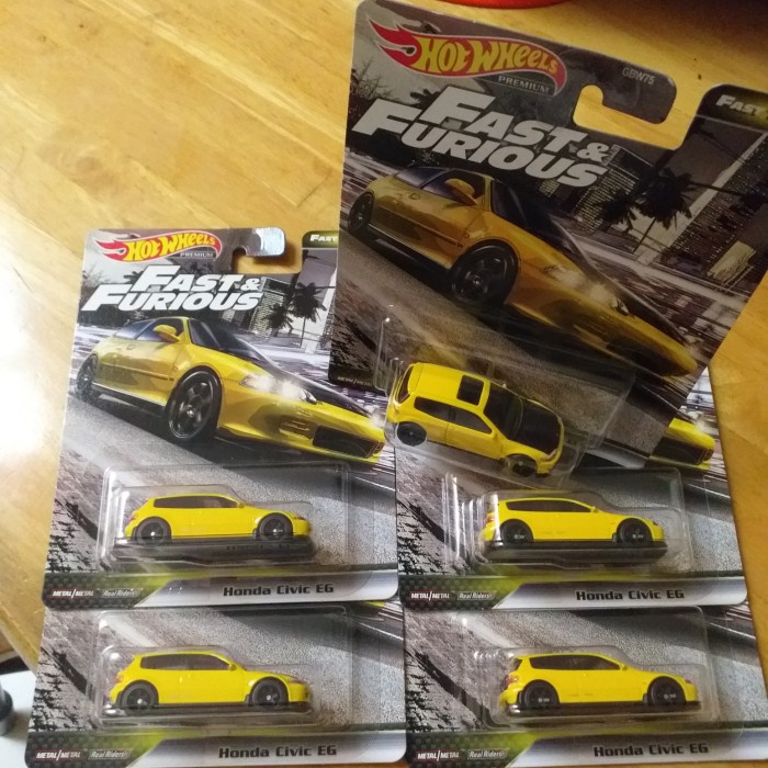 Promo Hot Wheels Premium Fast And Furious Honda Civic Eg Terbaru
