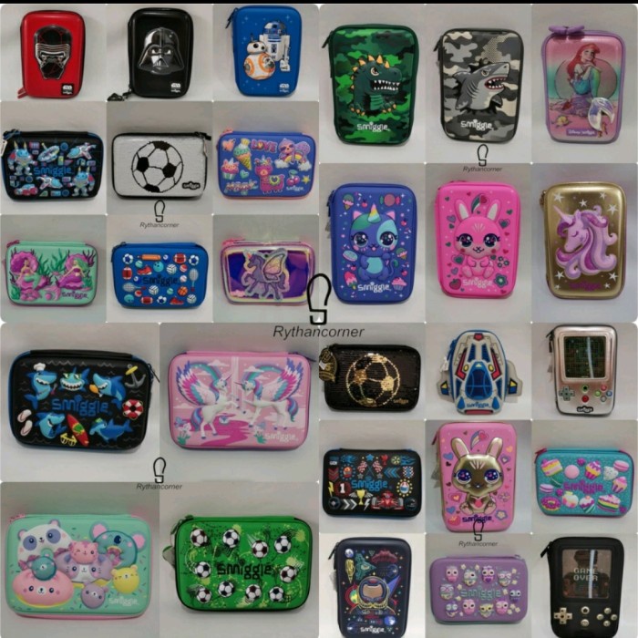

TERMURAH Tempat Pensil SMIGGLE ORIGINAL / Kotak Pensil / Pencil Case Hardcase /ALAT TULIS