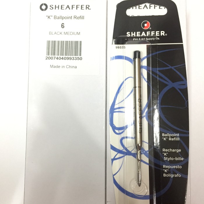 

BAYAR DITEMPAT Refill Pulpen Sheafer VFM Black /ALAT TULIS AESTHETIC/ALAT TULIS SET/ALAT TULIS