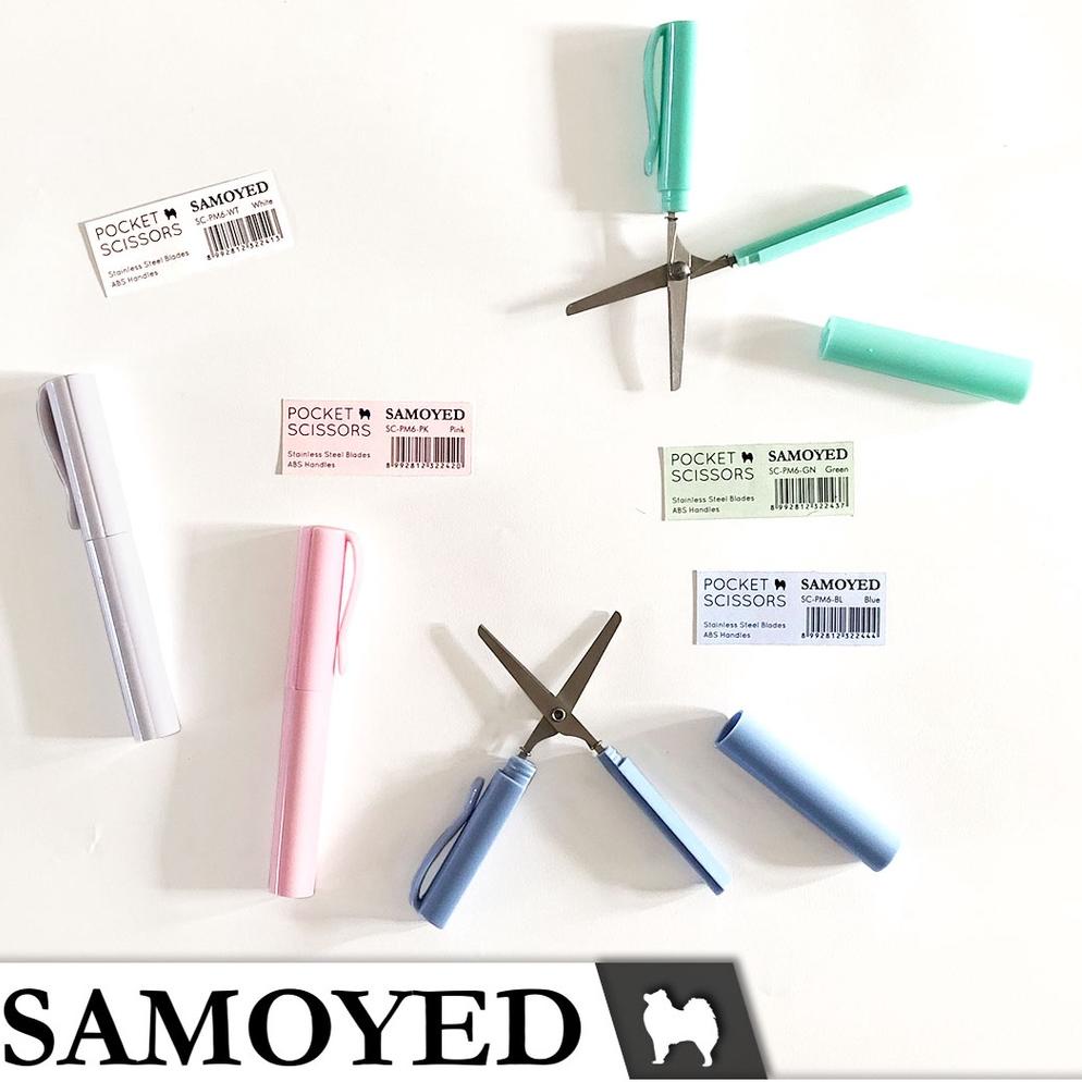 

COD Gunting Mini / Saku / Lipat / Pulpen / Portable / Pen-Type / Pocket Scissors Samoyed SC-PM6 5452