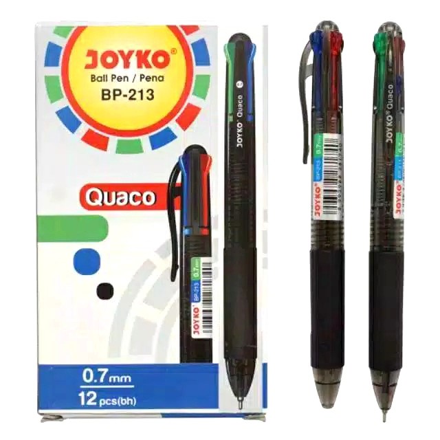 

Sale Pulpen 4 Warna Joyko Quaco /ALAT TULIS AESTHETIC/ALAT TULIS SET/ALAT TULIS SEKOLAH