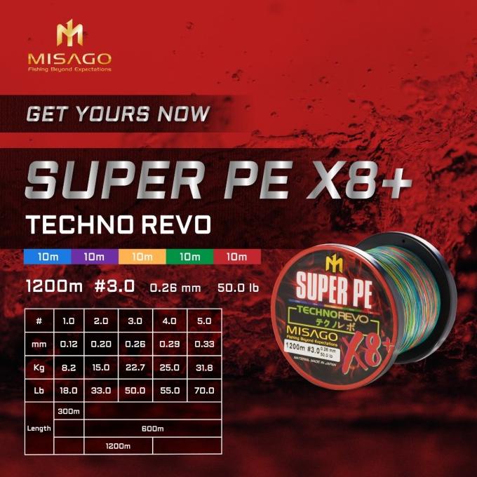 Super PE MISAGO X8+ Techno Revo