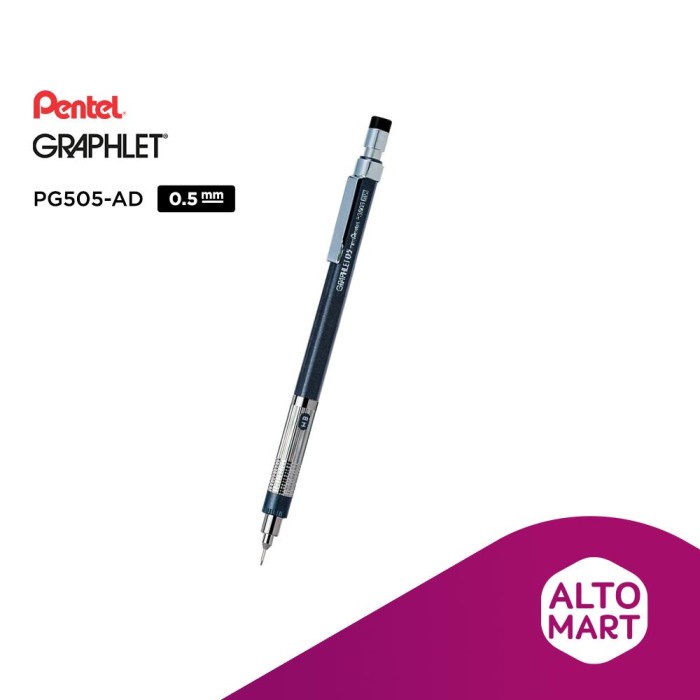 

TERMURAH Pentel GRAPHLET Mechanical Pencil 0.3 0.4 0.5 0.7 0.9 Pensil Mekanik /ALAT TULIS