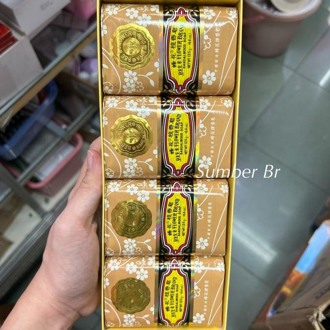Sabun tawon bee & flower brand (sandalwood soap) original asli
